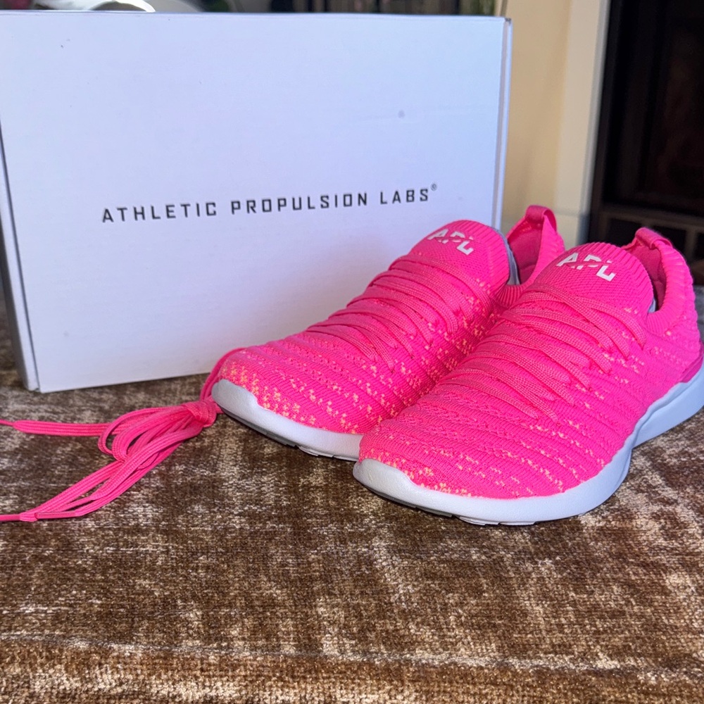 APL Women's Bright Pink Athletic Shoes